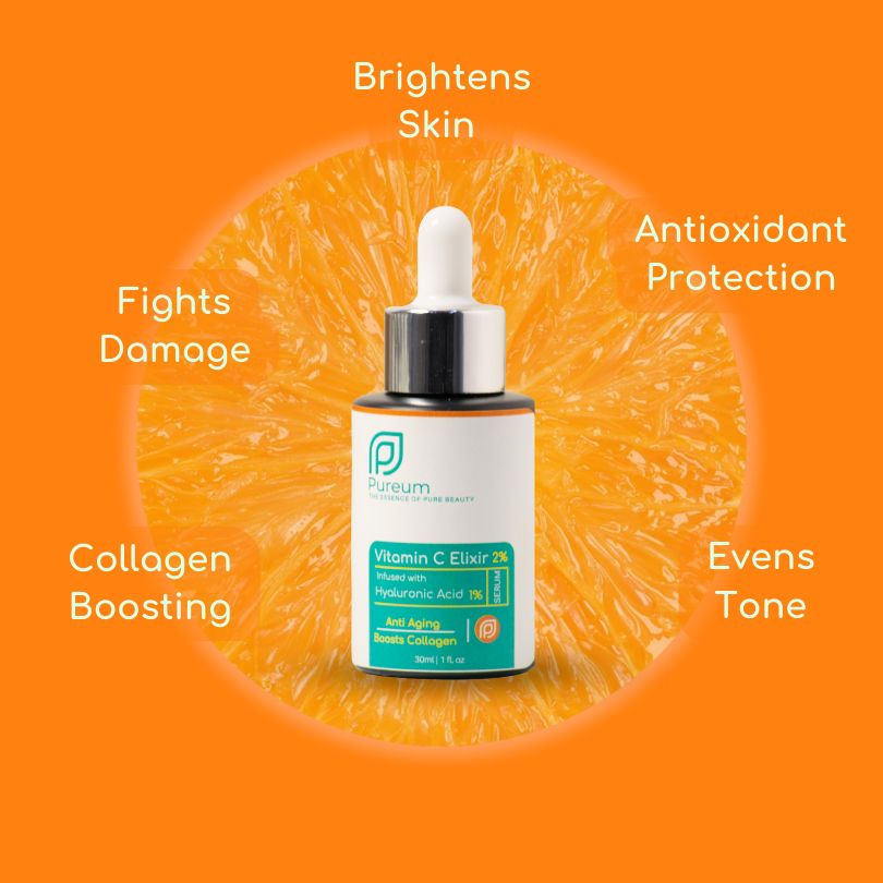 Pureum Brightening Vitamin C Elixir Serum 6% - 30ml