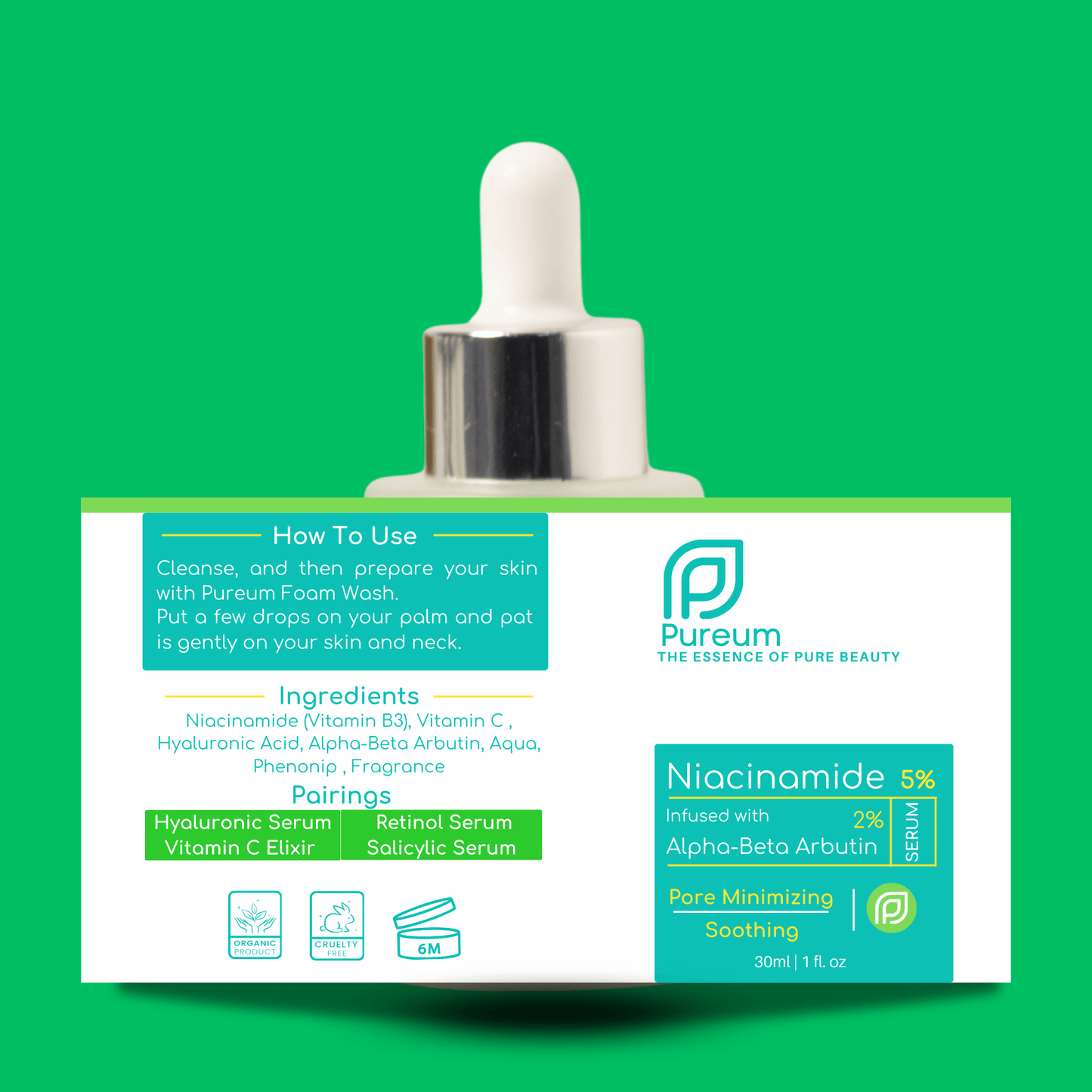 Pureum Clear Balance Niacinamide Serum 5% 30ml